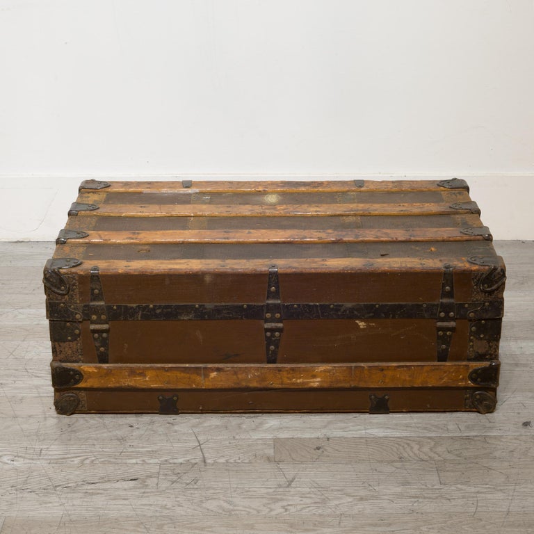 Antique Cabin Trunk, circa 1900 For Sale at 1stDibs