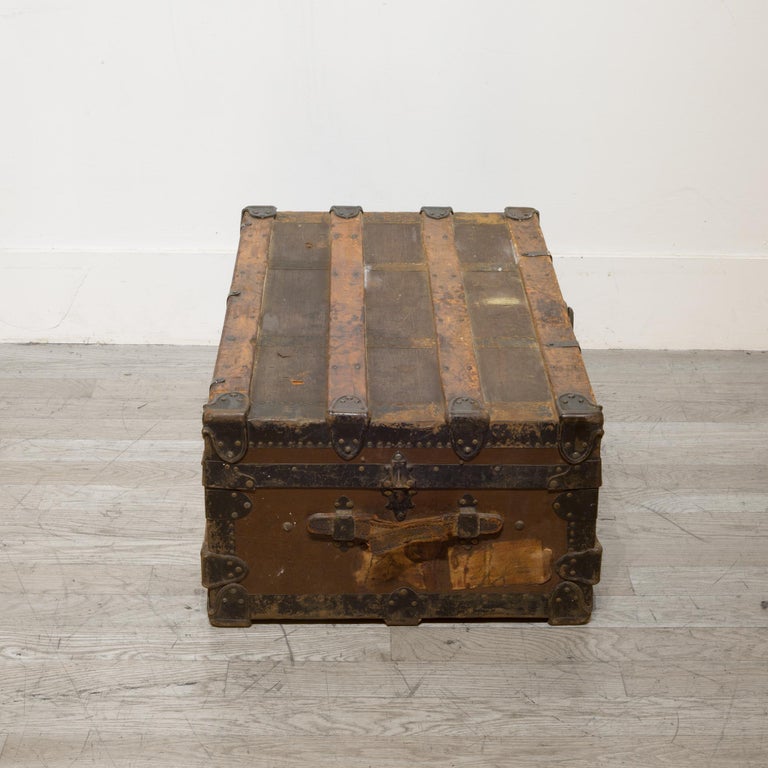 Antique Cabin Trunk, circa 1900 For Sale at 1stDibs