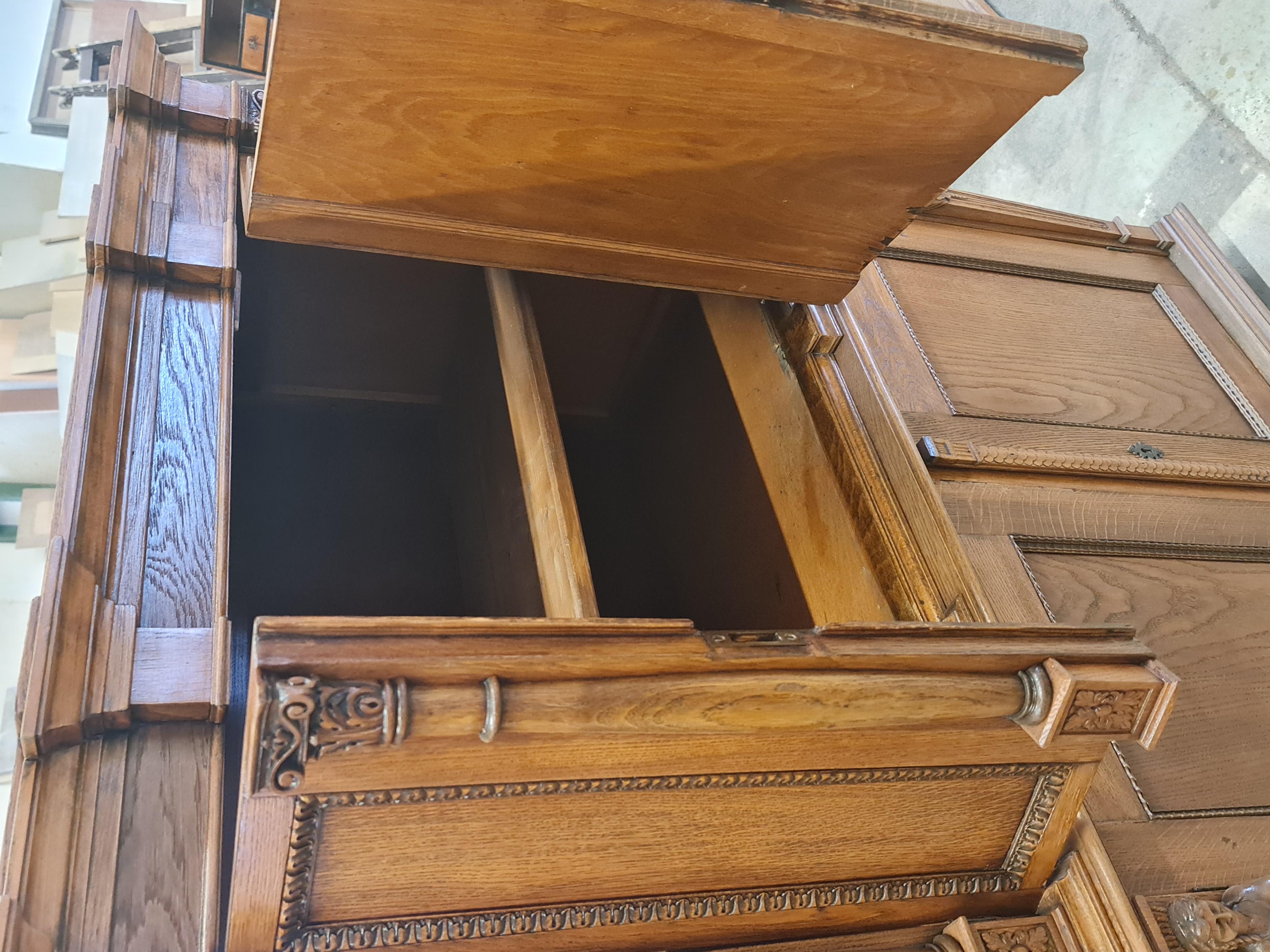 Neoclassical Antique Cabinet, 19th Century For Sale