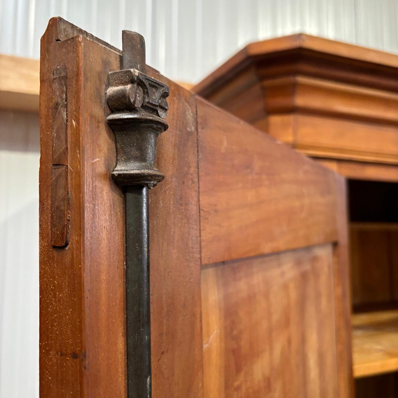 Antique cabinet  Louis Philippe around 1850  cherry wood  12 coffers 8