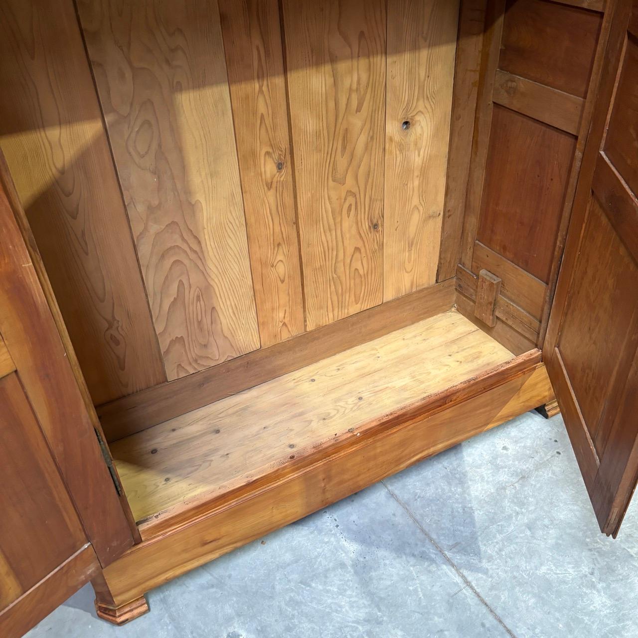 Antique cabinet  Louis Philippe around 1850  cherry wood  12 coffers 9