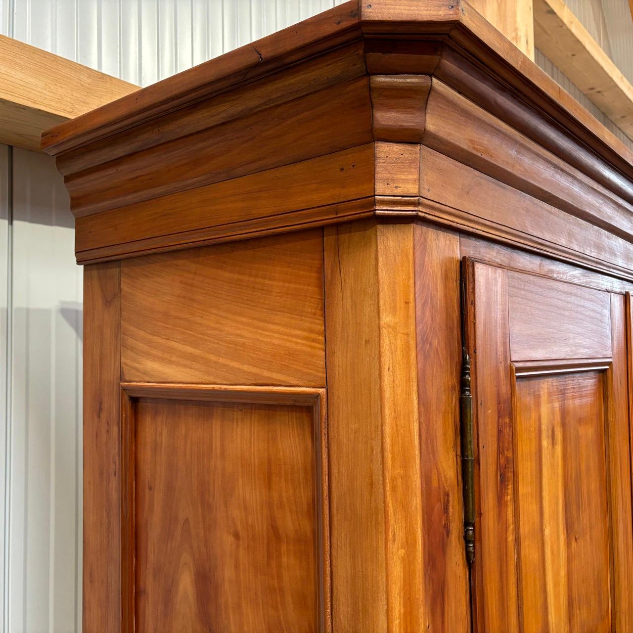 Antique cabinet  Louis Philippe around 1850  cherry wood  12 coffers 3