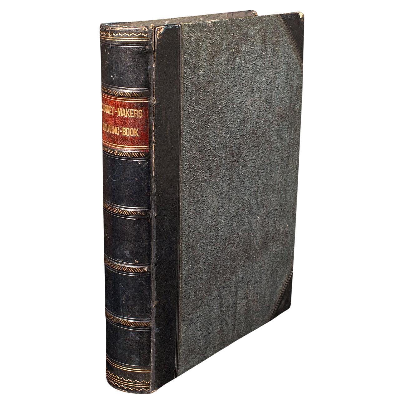 Antique Cabinet Maker's Drawing Book, Thomas Sheraton, English, Georgian, C.1812 For Sale