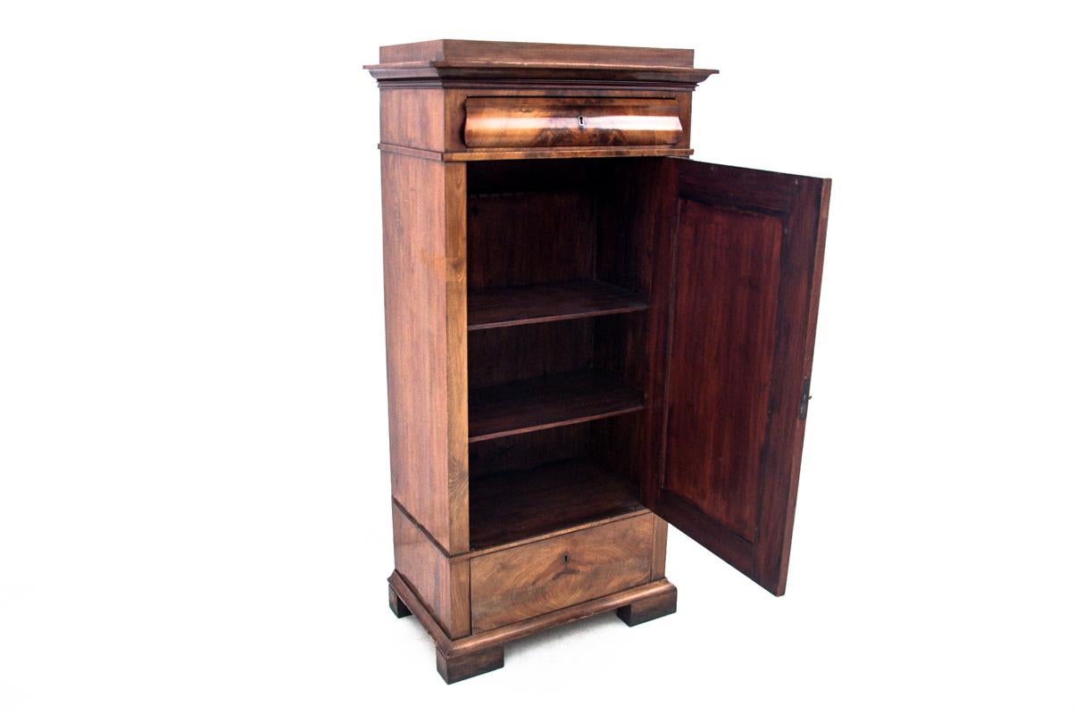 Biedermeier Antique Cabinet, Northern Europe, Late 19th Century For Sale