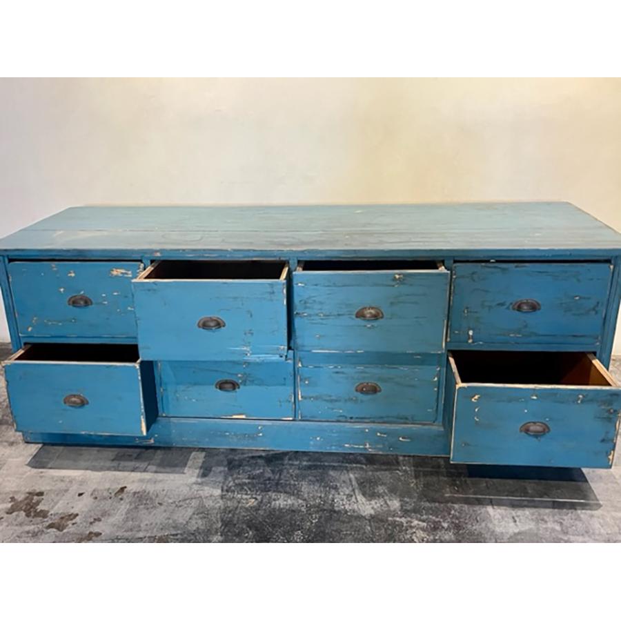 Antique Cabinet with Eight Drawers FR-0169 For Sale 4