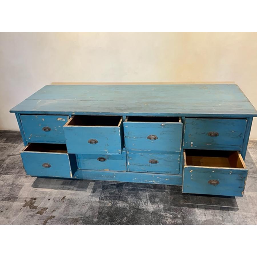Antique Cabinet with Eight Drawers FR-0169 For Sale 5