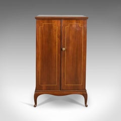 Antique Cabinet or Nightstand, Mahogany, English, circa 1910