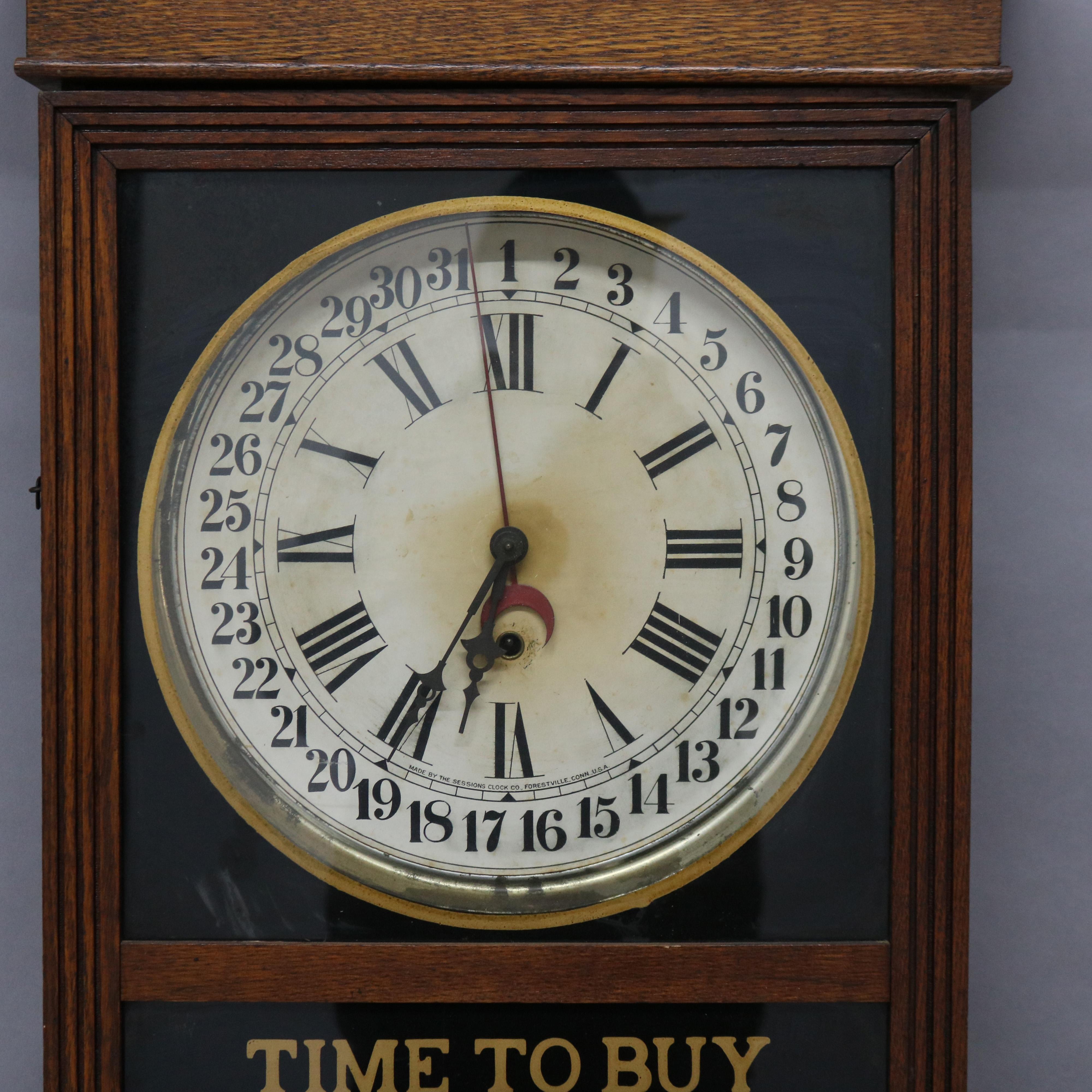 vintage advertising clocks for sale