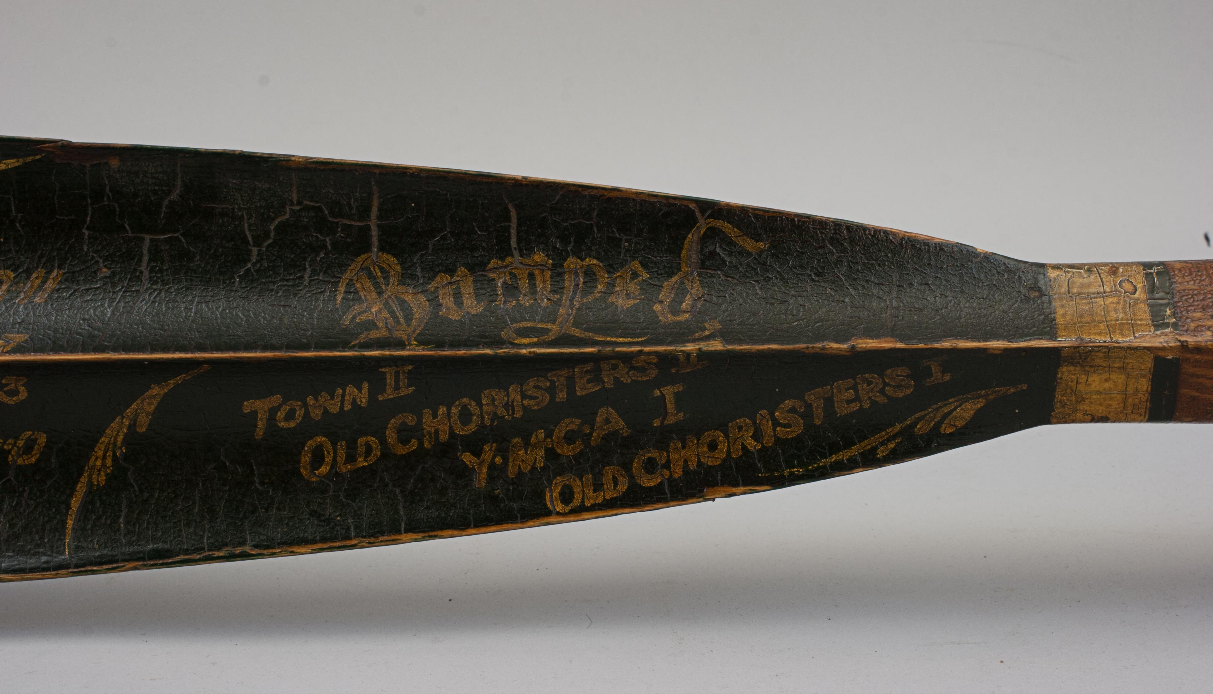 Sporting Art Antique Cambridge Scouts Rowing Oar, 1925 For Sale