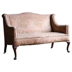 Antikes 2-Sitzer-Sofa mit Kamelrücken von Jas Shoolbred – London