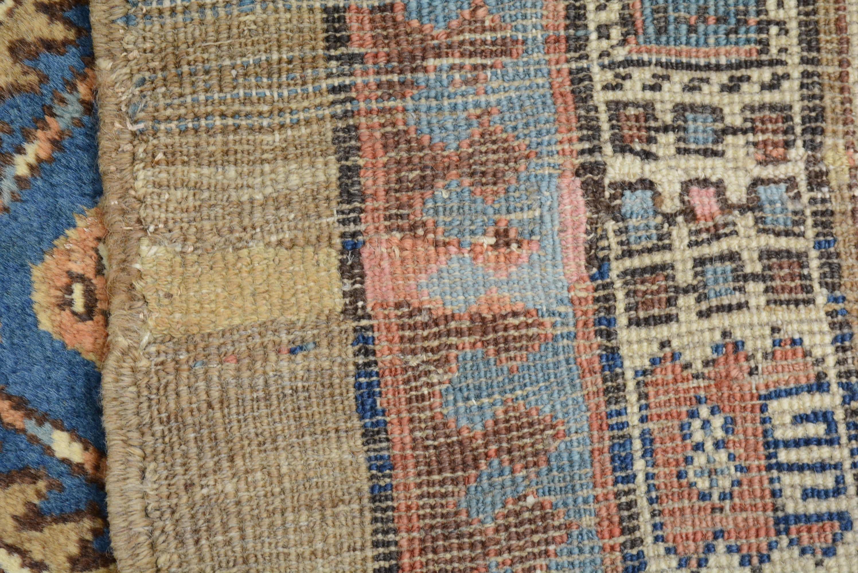 Antique Camel Hair Bakshaish Rug For Sale 2