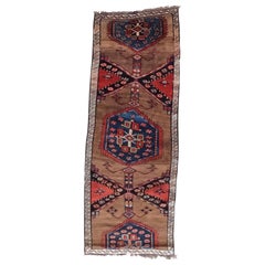 Antique Camel Hair Sarab Runner circa 1929