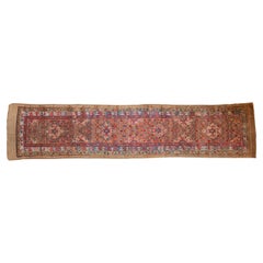 Antique Camel Hair Serab Rug Runner