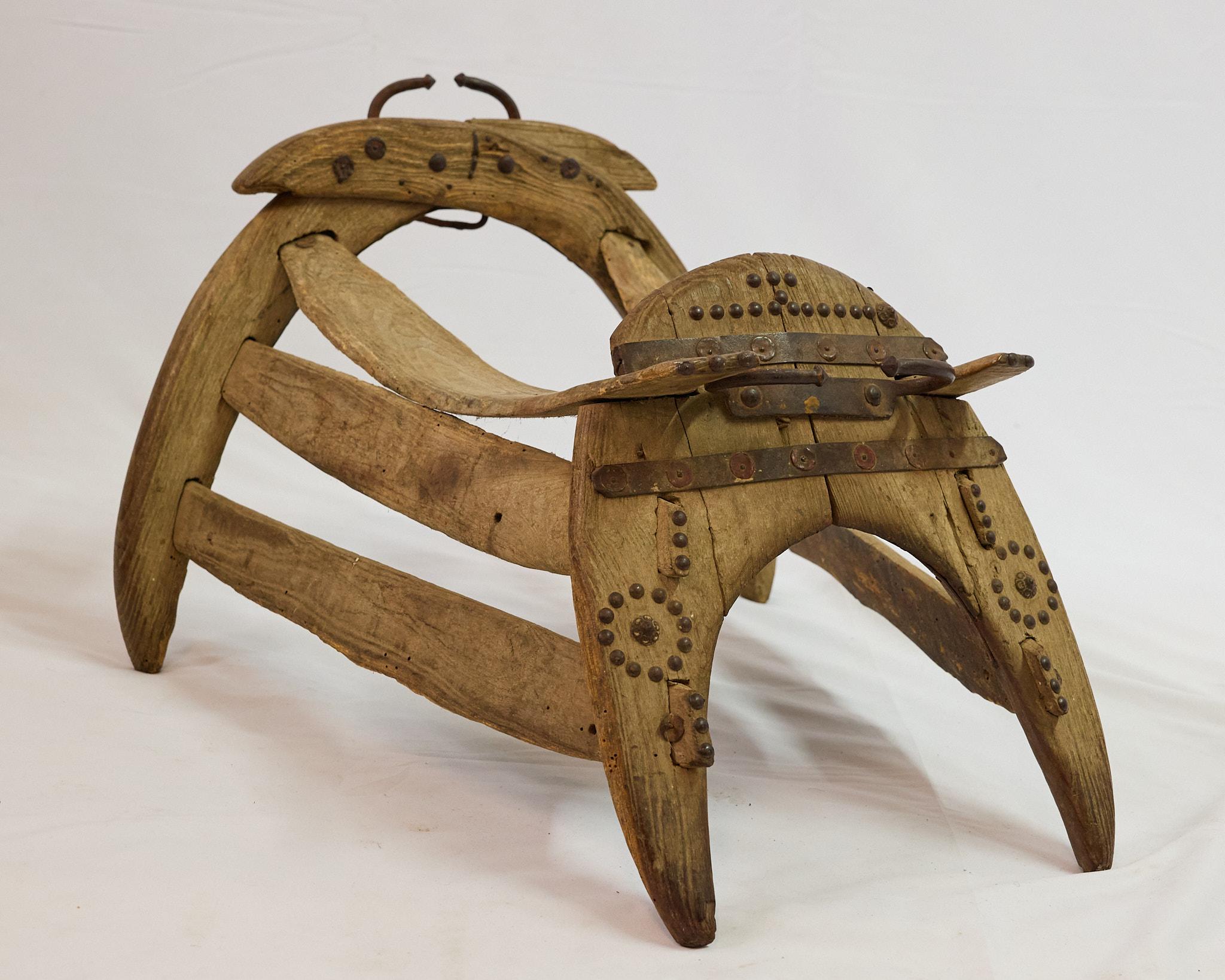 Antique Camel Saddle For Sale 4