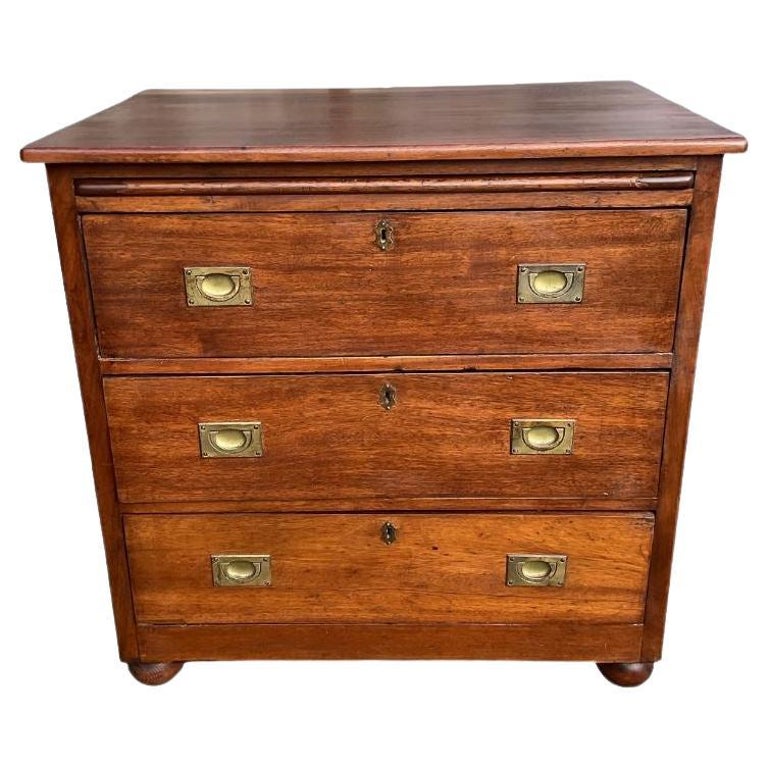 Antique Campaign Chest For Sale at 1stDibs