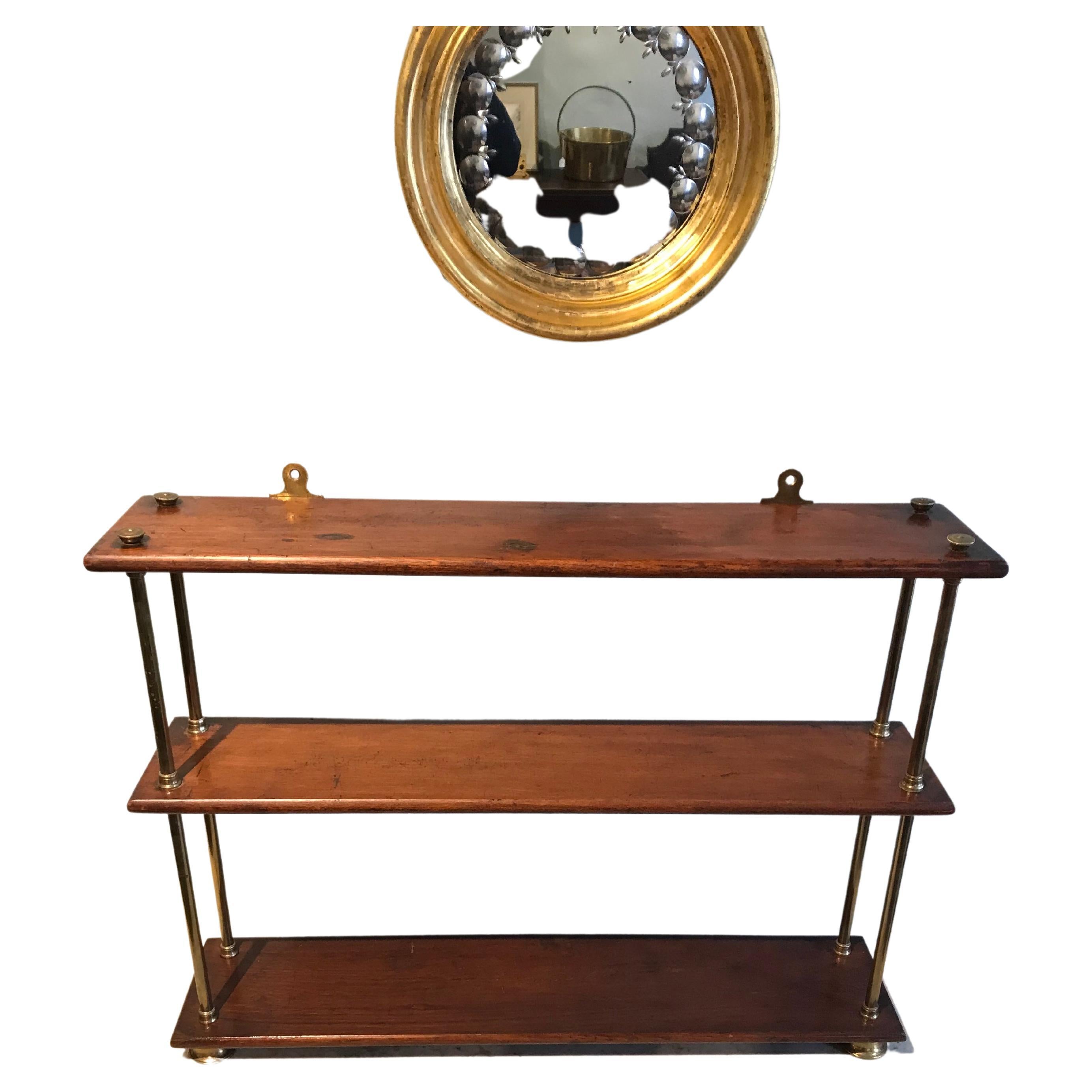 Antique Campaign Teak Shelves, circa 1870 at 1stDibs