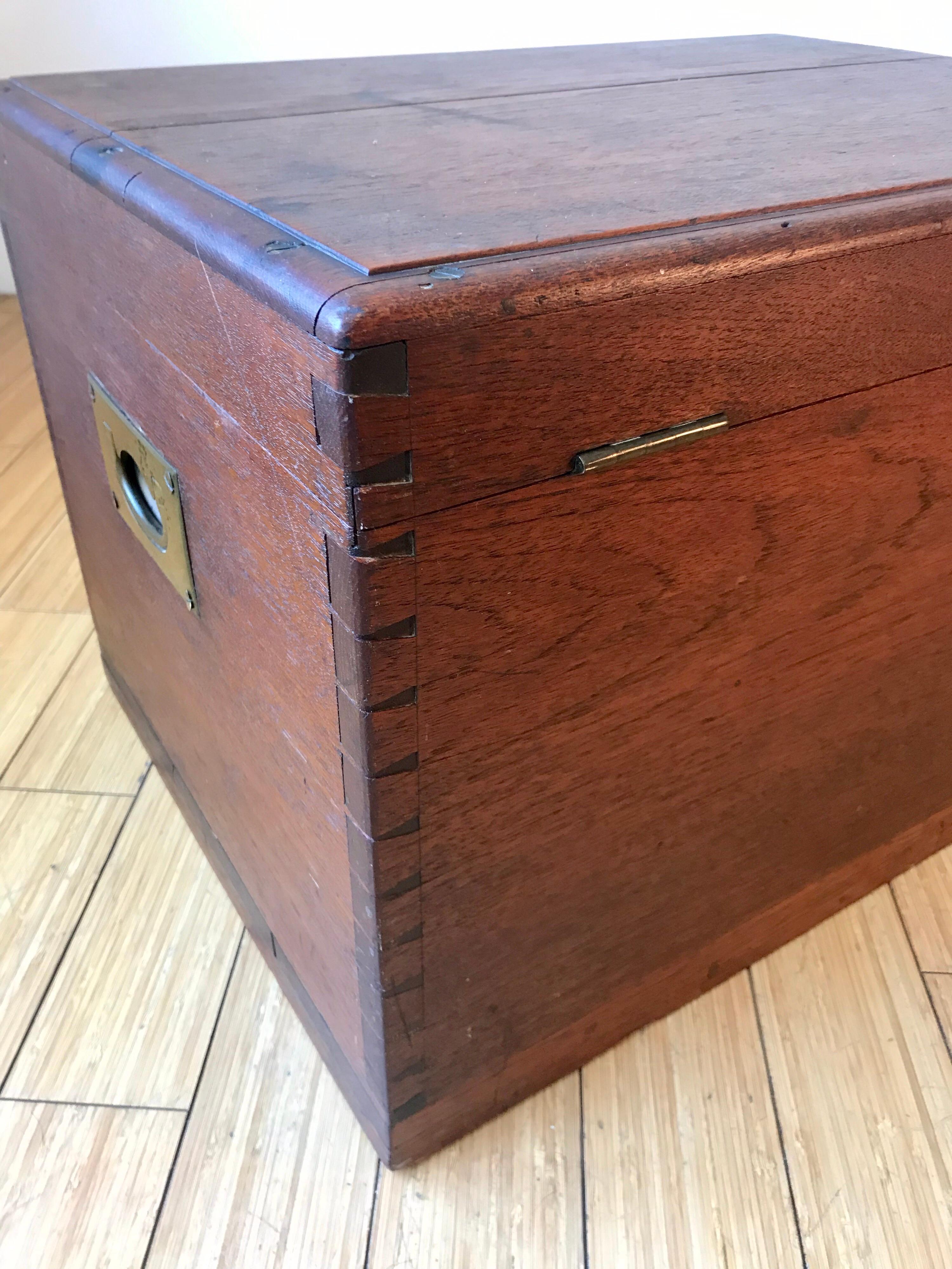 Campaign Wood Box, 20th century 6