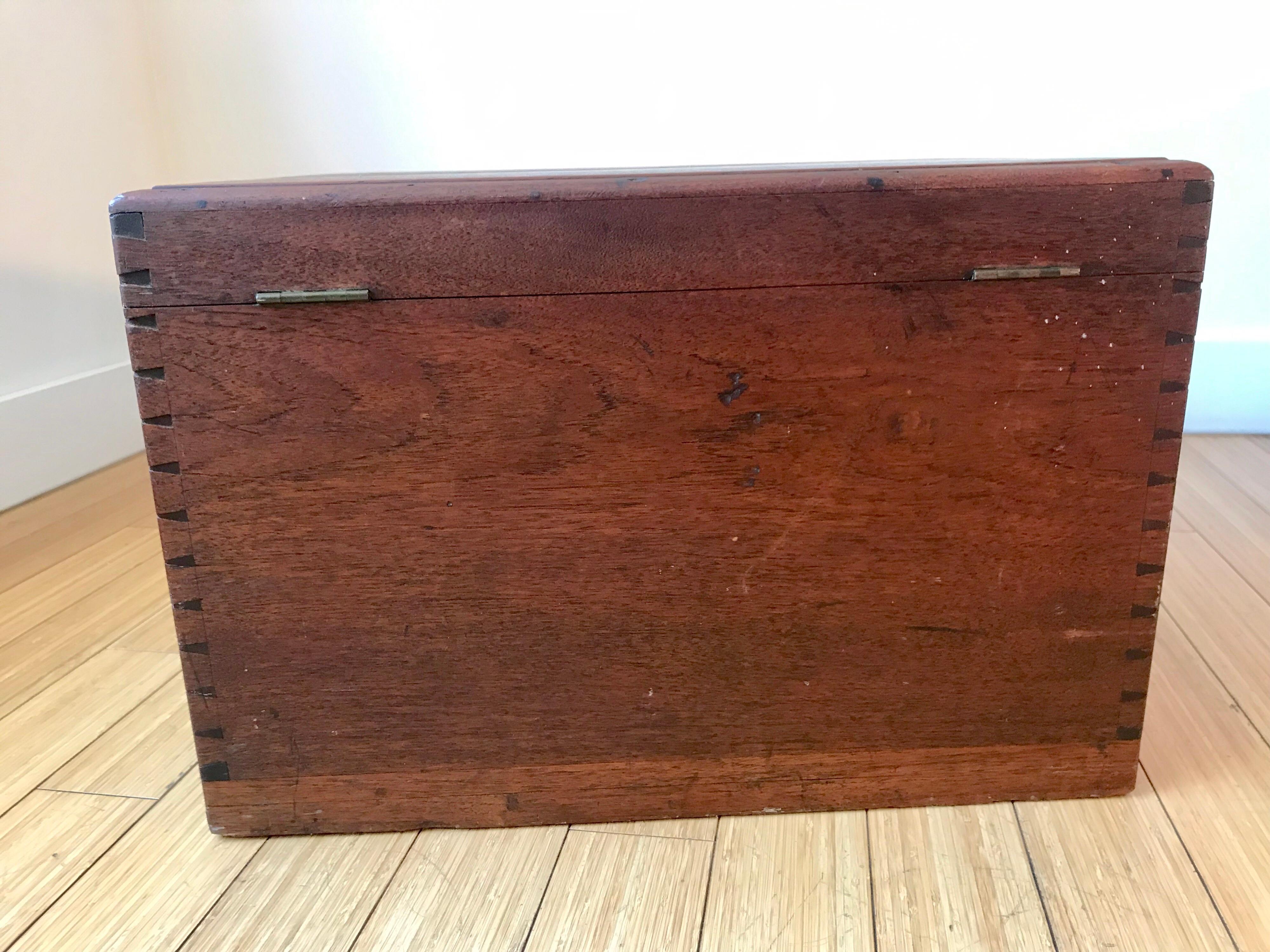Campaign Wood Box, 20th century 11