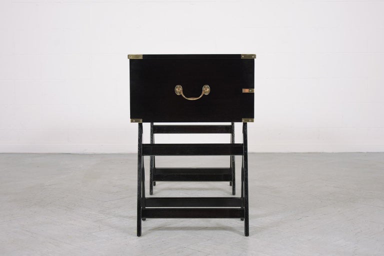 Antique English Campaign Desk For Sale at 1stDibs