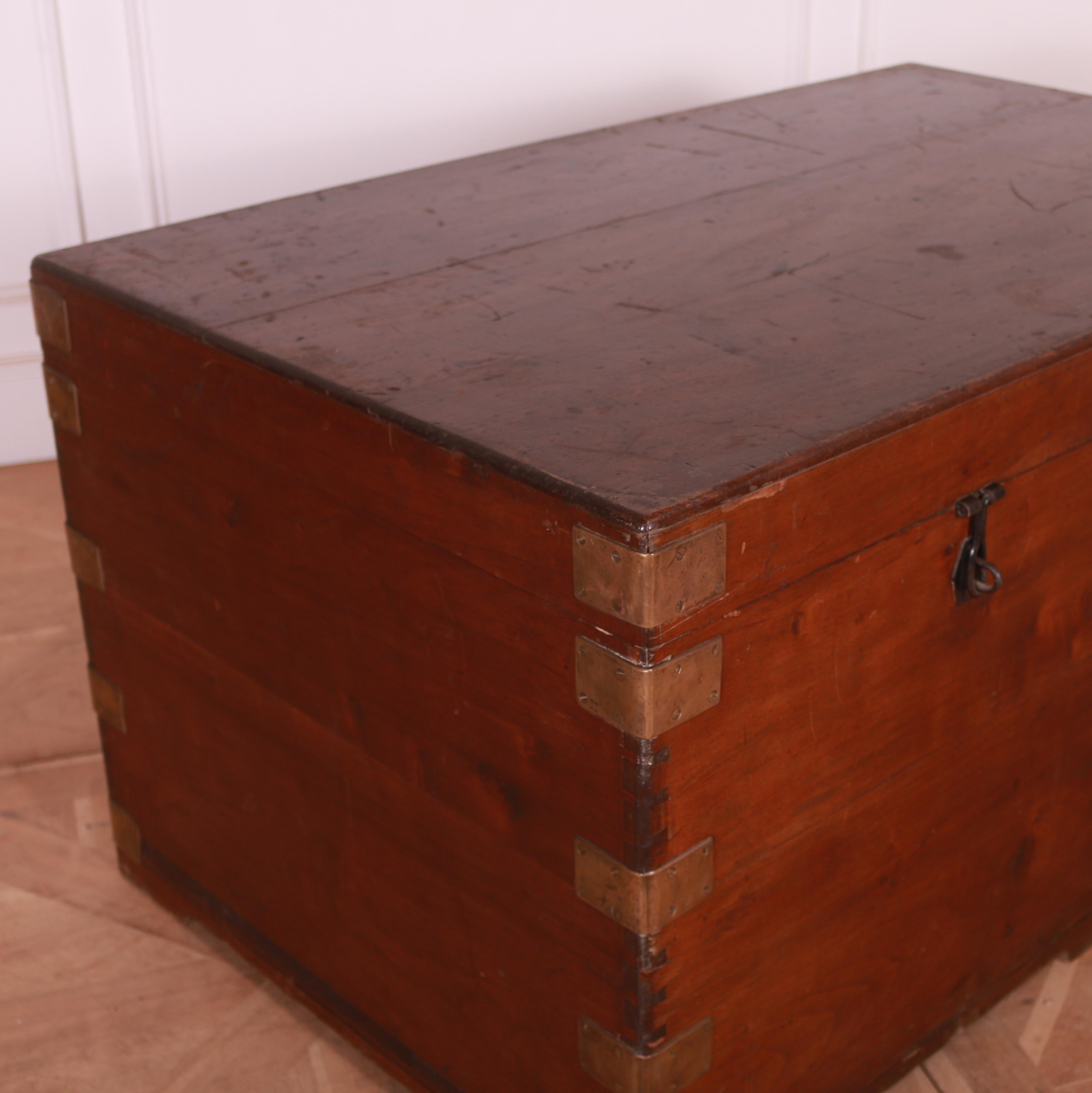 Large early 20th C antique camphor travel chest. 1920.

Reference: 7659

Dimensions
48 inches (122 cms) wide
30 inches (76 cms) deep
25.5 inches (65 cms) high.