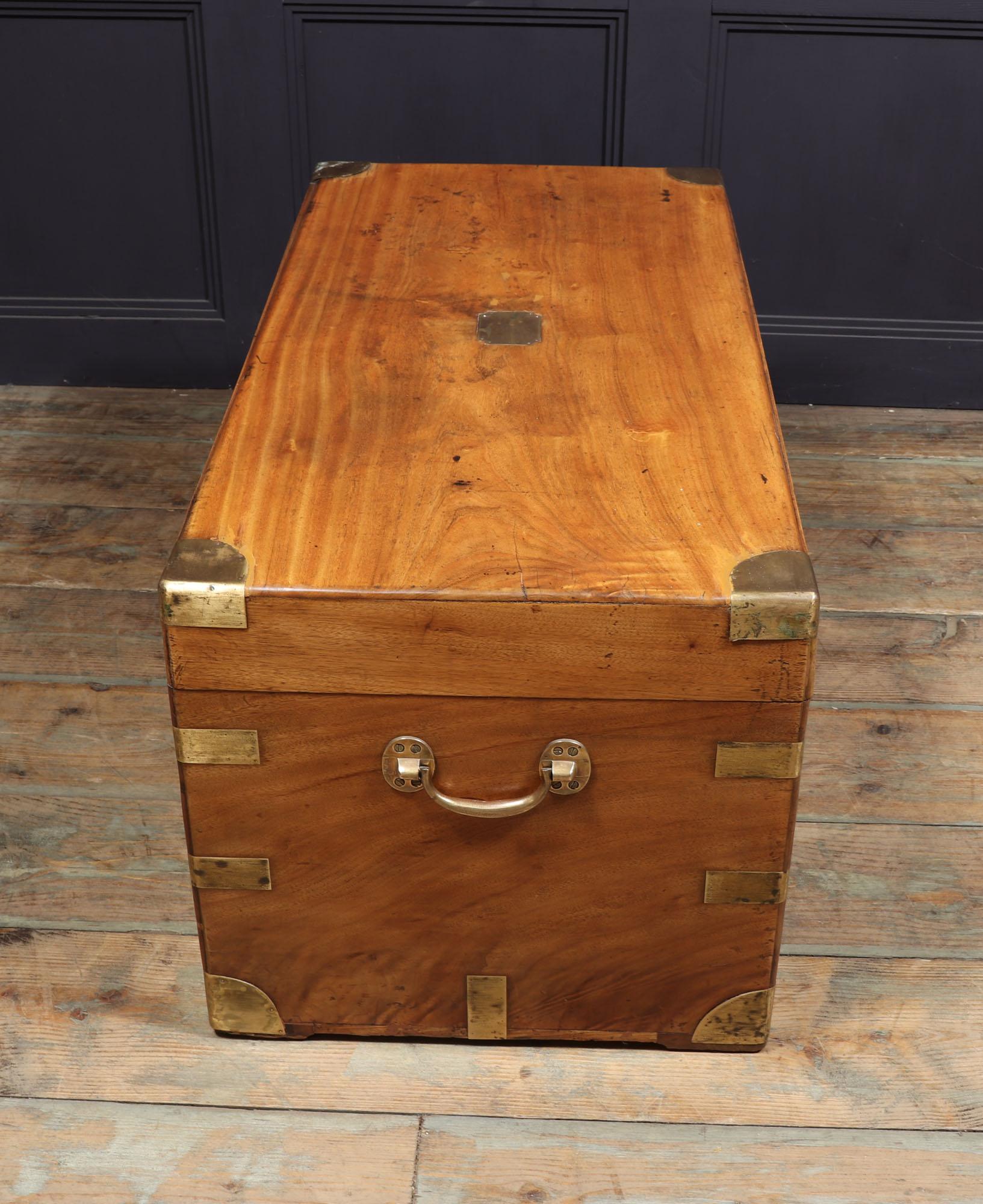 Antique Camphor wood Box c1860 5