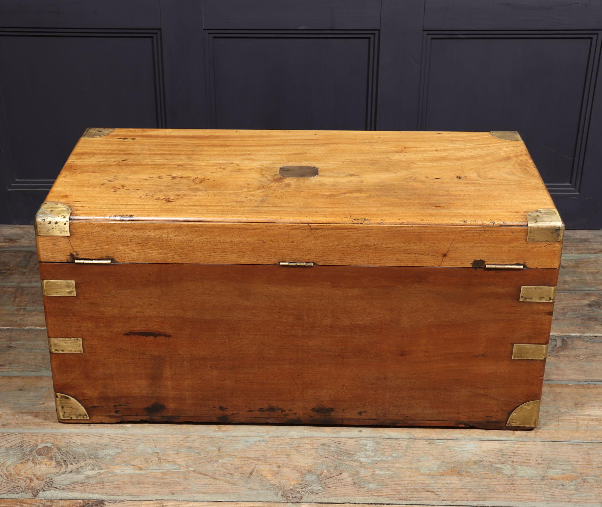 Antique Camphor wood Box c1860 7