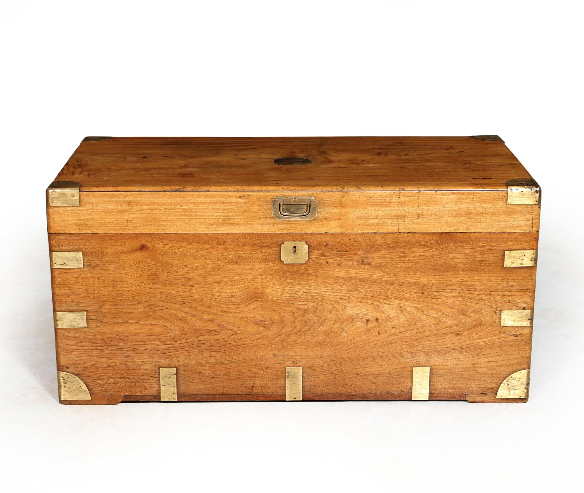 European Antique Camphor wood Box c1860