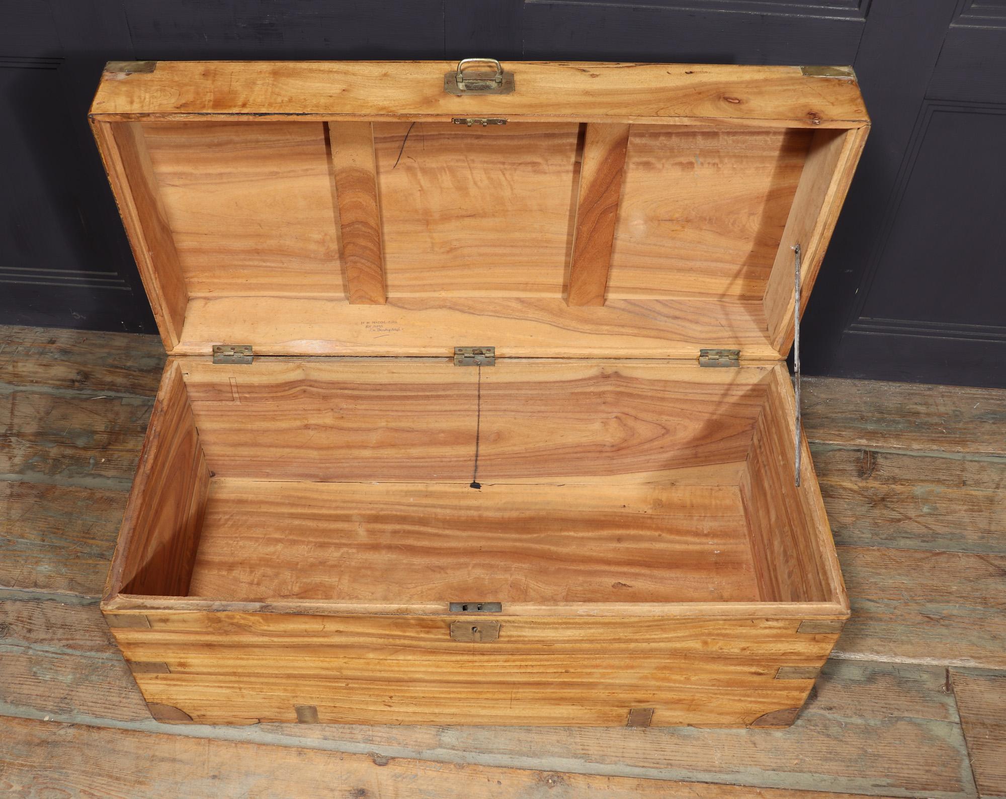 Antique Camphor Wood box 8