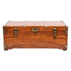 Antique Camphor Wood Travelling Trunk, circa 1880
