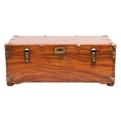 Antique Camphor Wood Travelling Trunk, circa 1880