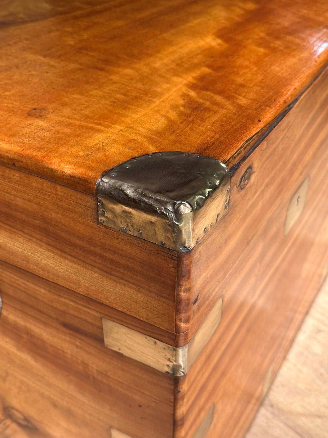 Antique Camphor Wooden Box / Coffee Table 2