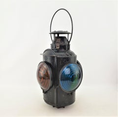 Antique Canadian National Railway Piper Signal Lantern