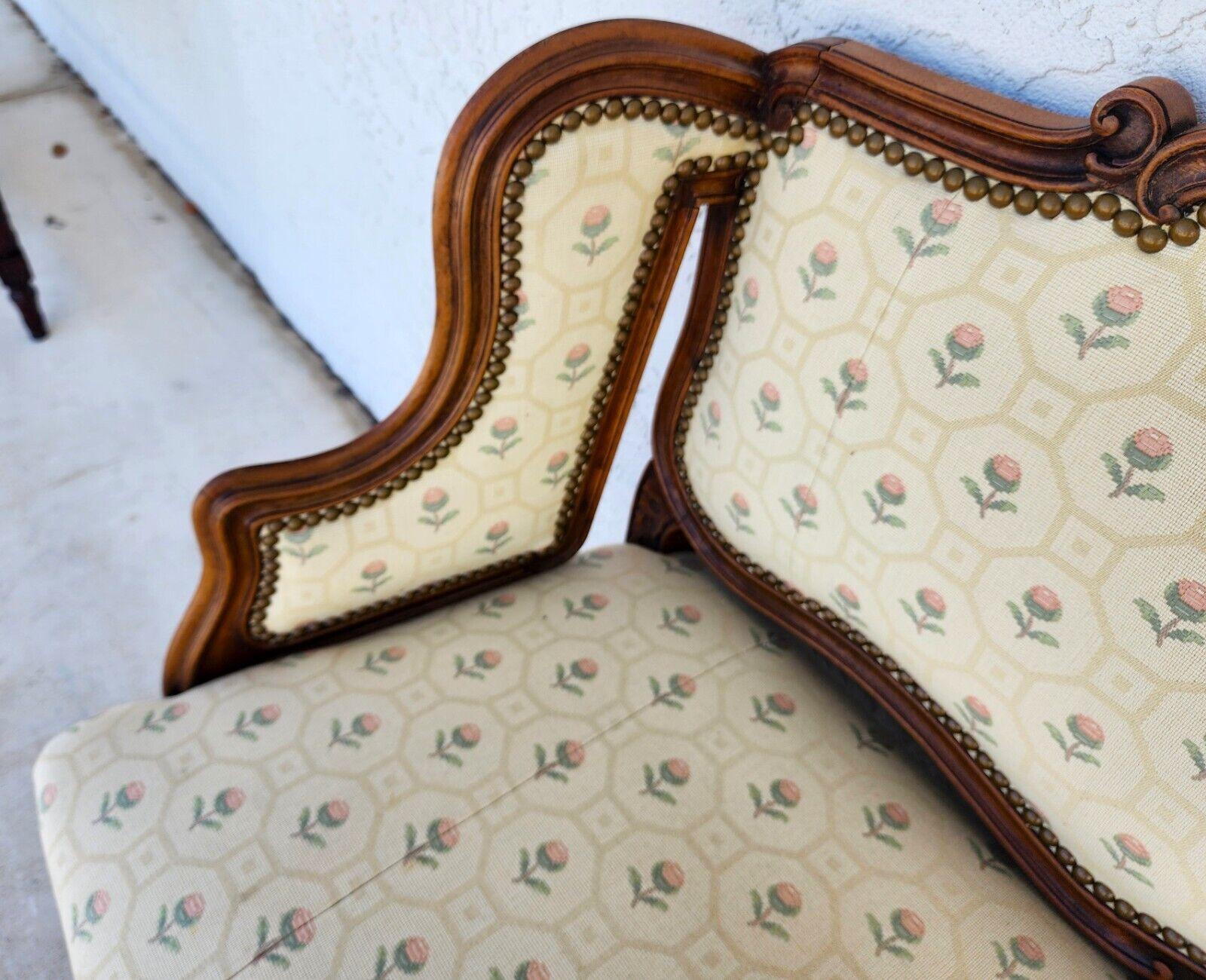 XIXe siècle Banc ancien de style Louis XV des années 1800 en vente