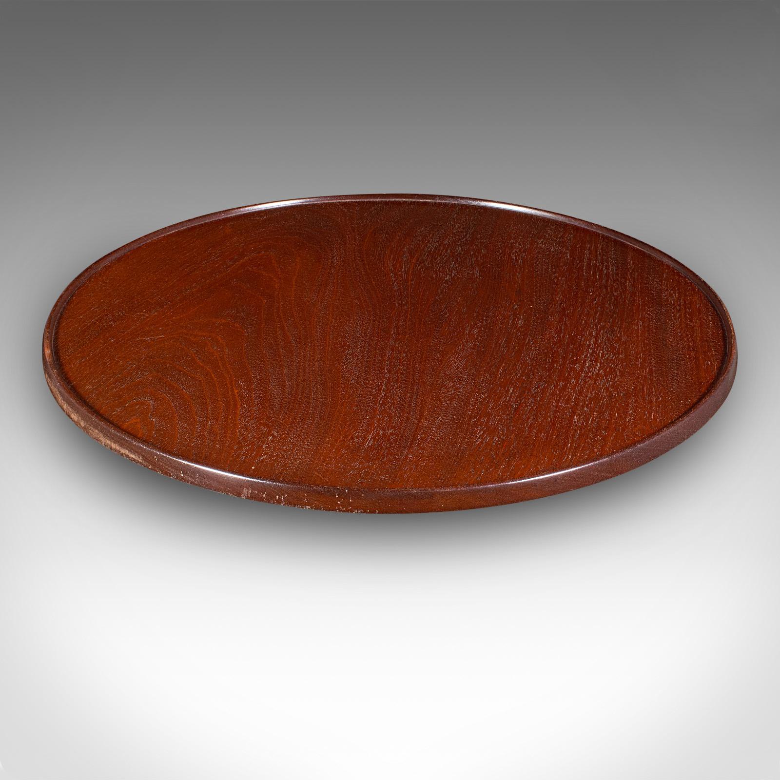 Antiker Canapé-Party-Drehteller, Englisch, Serviertablett, Lazy Susan, Edwardian im Zustand „Gut“ im Angebot in Hele, Devon, GB