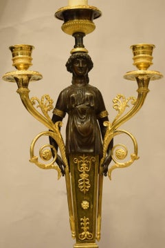 Antique Candelabra Lamps