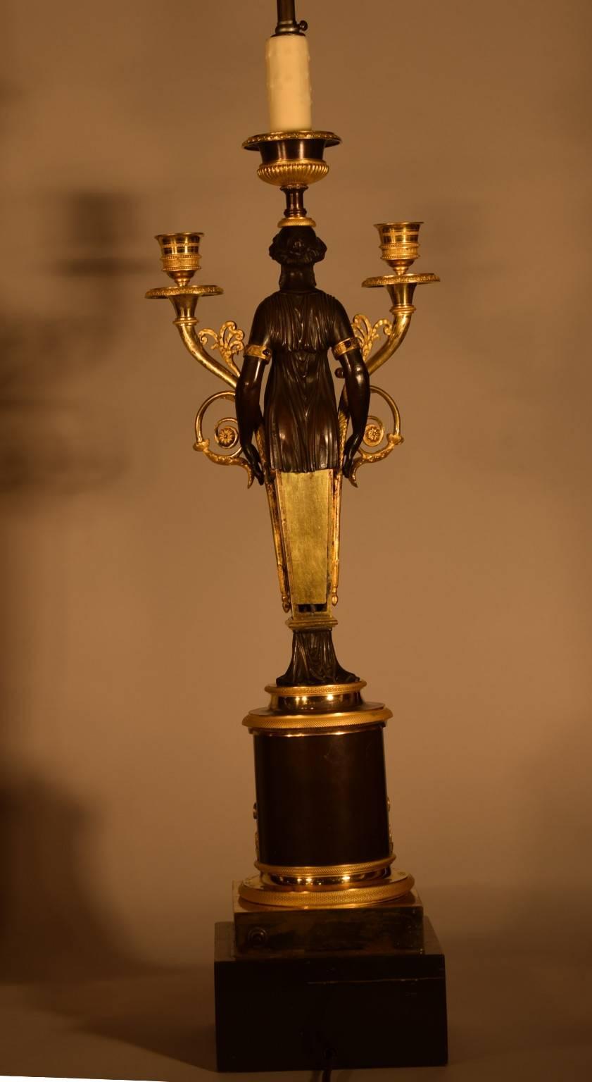 antique candelabra table lamps