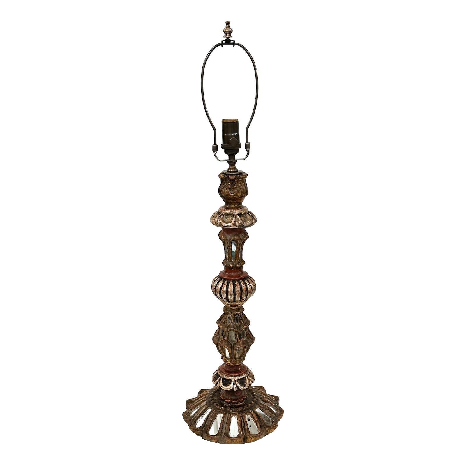 Antique Candlesitck Lamp