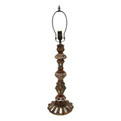 Lampada antica a candela