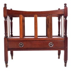 Used Canterbury, Mahogany Magazine Rack