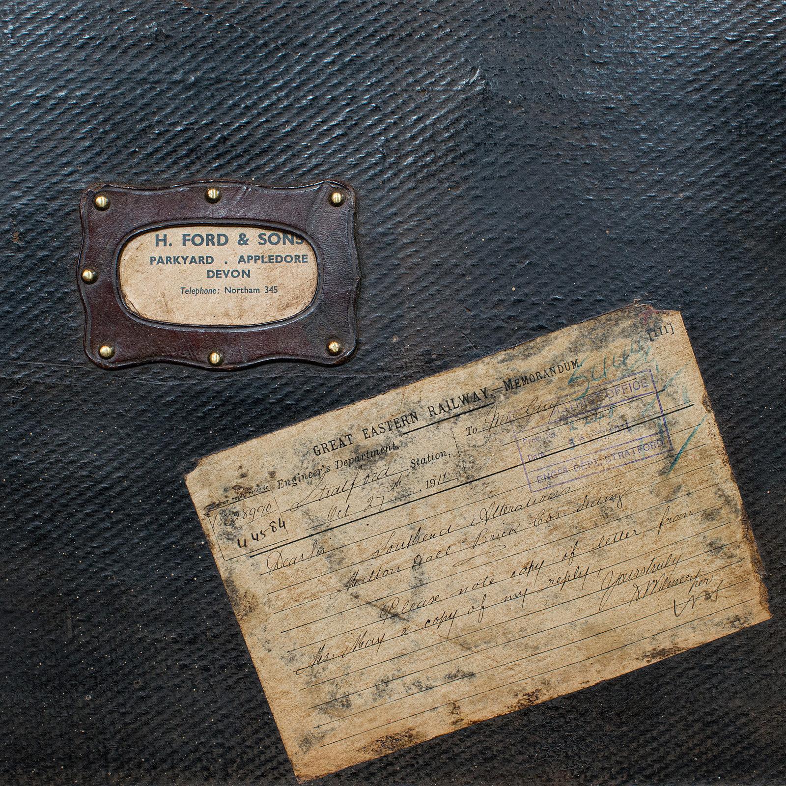 Antique Captain's Uniform Travel Case, English, Shipping, Suitcase, Victorian 1