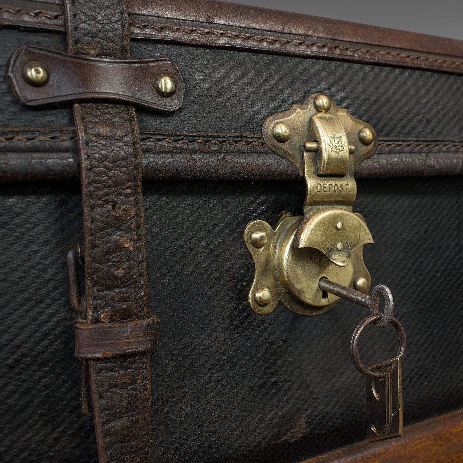 Antique Captain's Uniform Travel Case, English, Shipping, Suitcase, Victorian 2