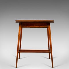 Antique Card Table, English, Edwardian, Fold-Over, Games, circa 1910