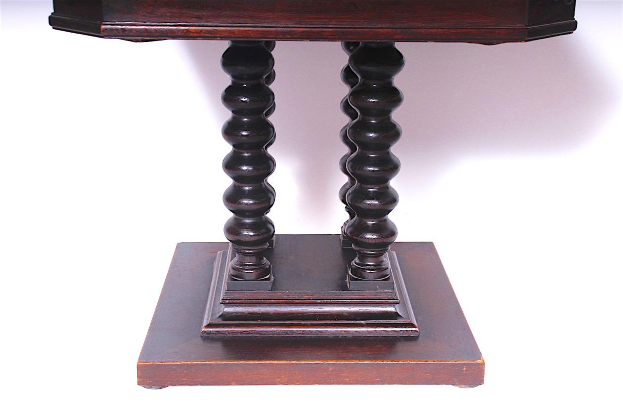 Wood Antique Card Table