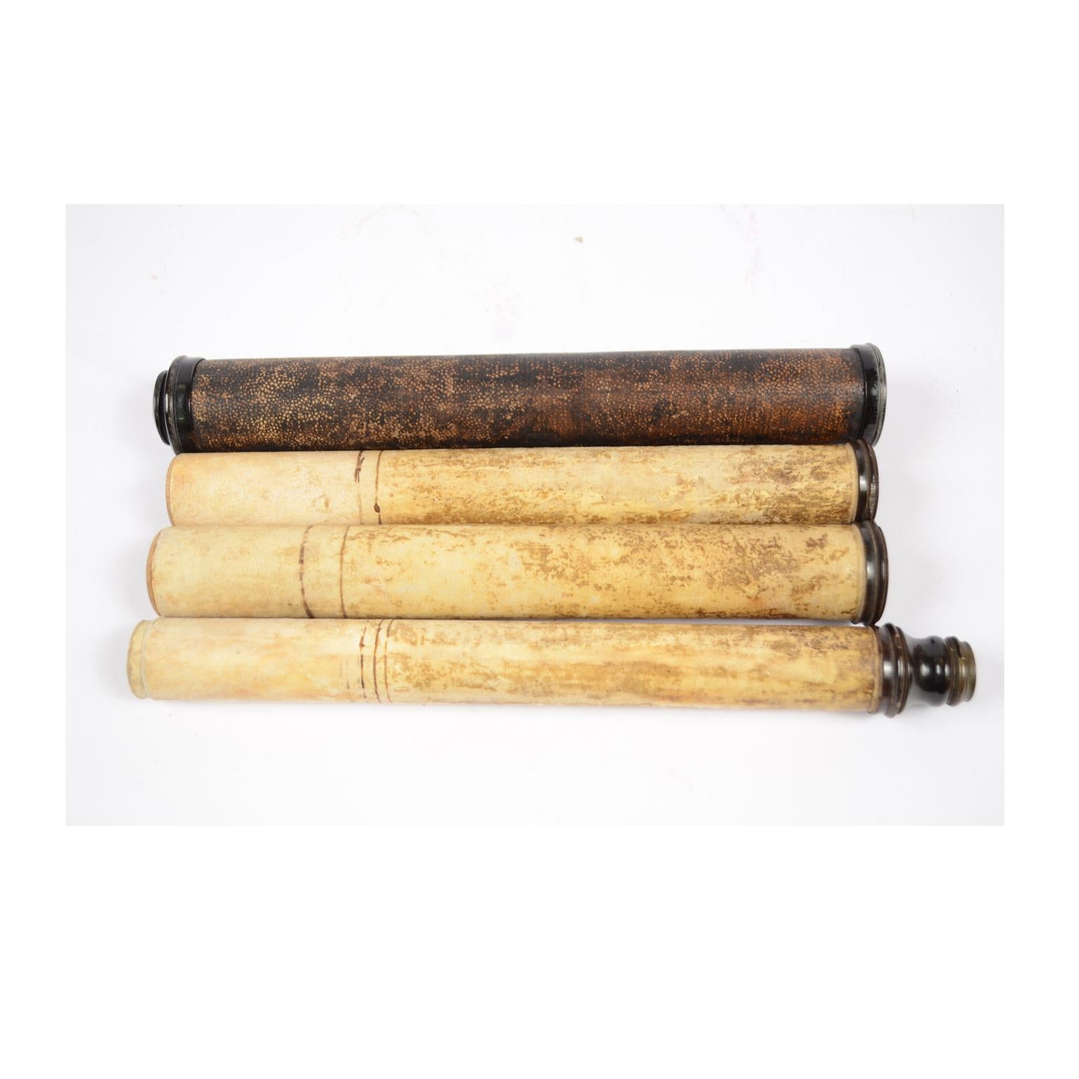 Antique Cardboard Telescope from the End of the 18th Century 4