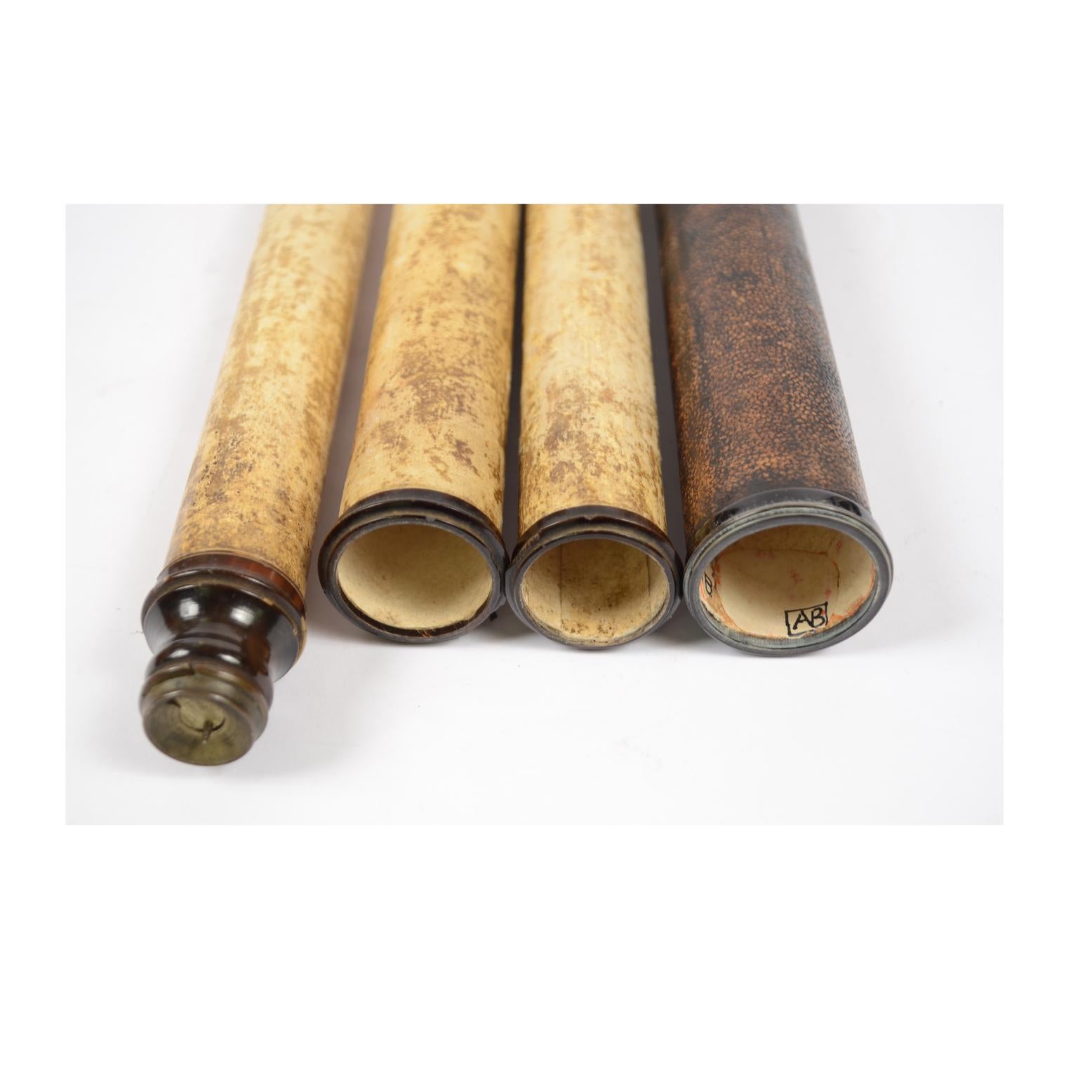 Antique Cardboard Telescope from the End of the 18th Century 5