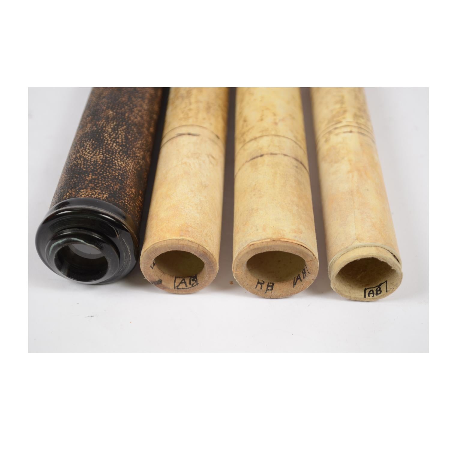 Antique Cardboard Telescope from the End of the 18th Century 1