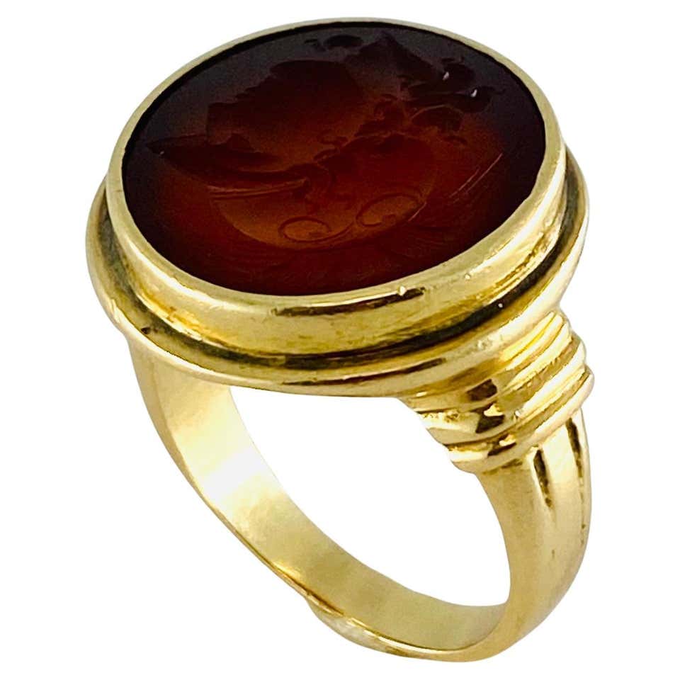 Victorian Signet Rings - 250 For Sale at 1stDibs | mens victorian ...