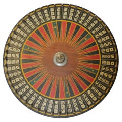 Antique Carnival Game Wheel