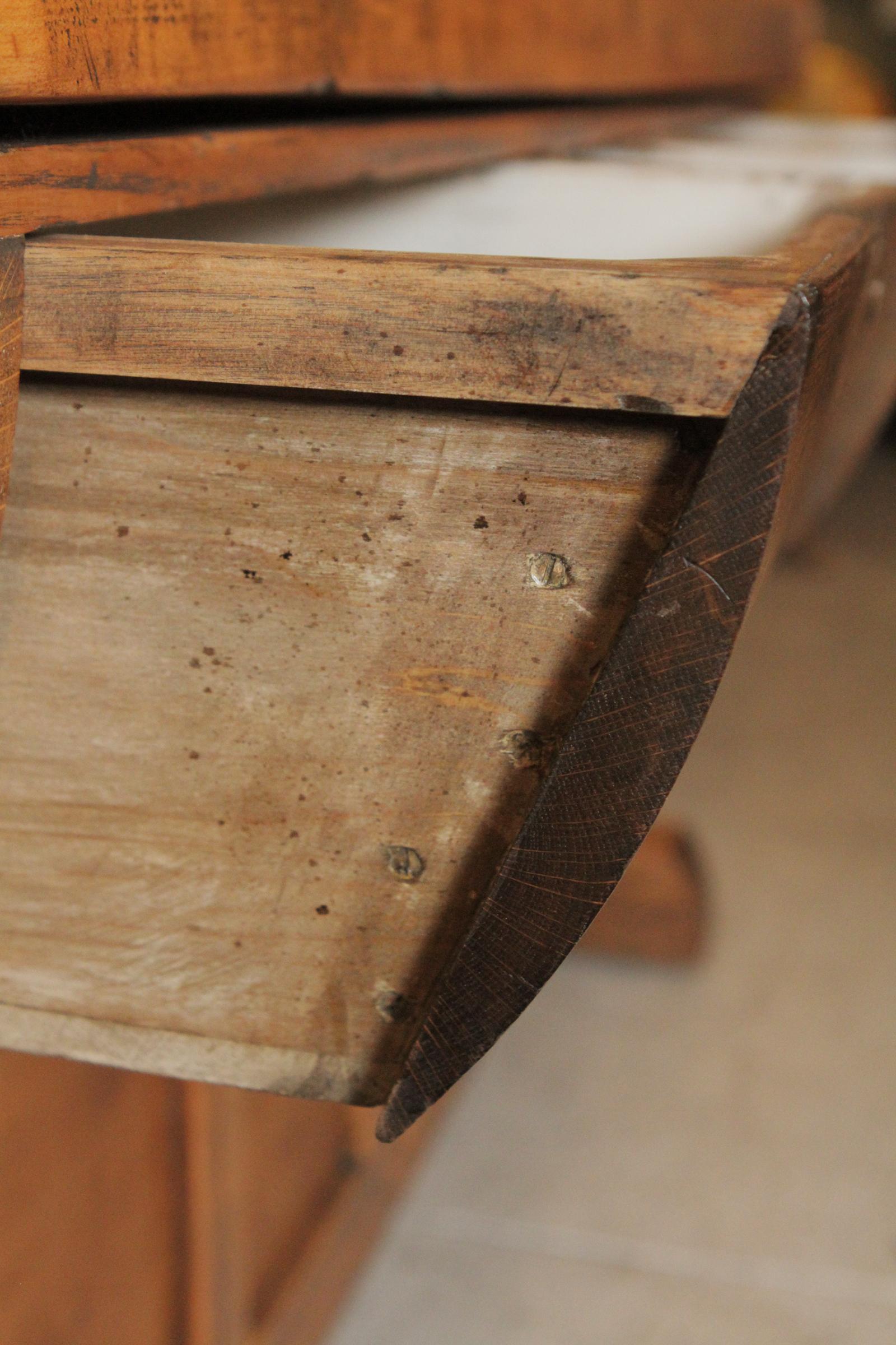 Antique Carpenters Work Bench with Drawers 1