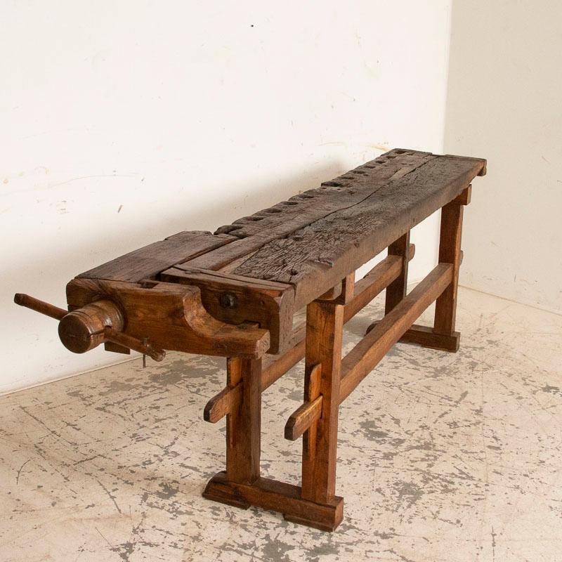 Danish Antique Carpenter's Work Bench Work Table, Denmark